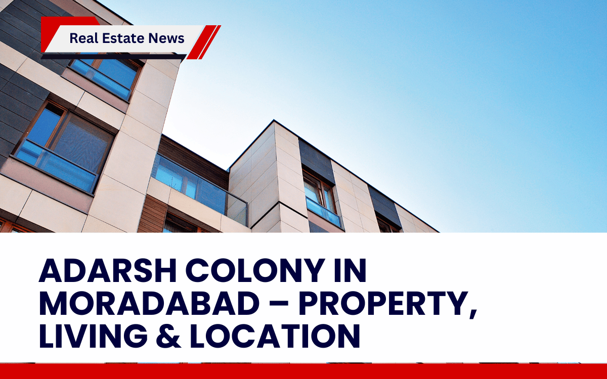 Adarsh Colony in Moradabad – Property, Living & Location