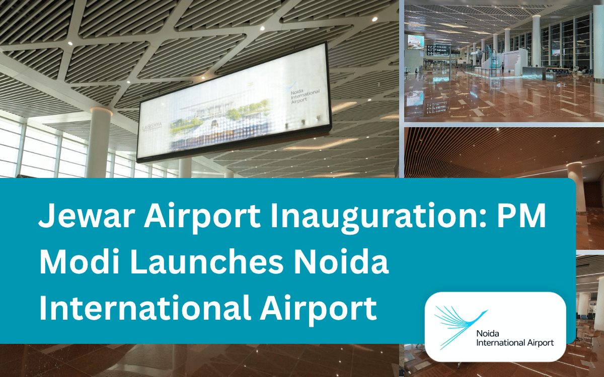 Jewar Airport Inauguration_ PM Modi Launches Noida International Airport