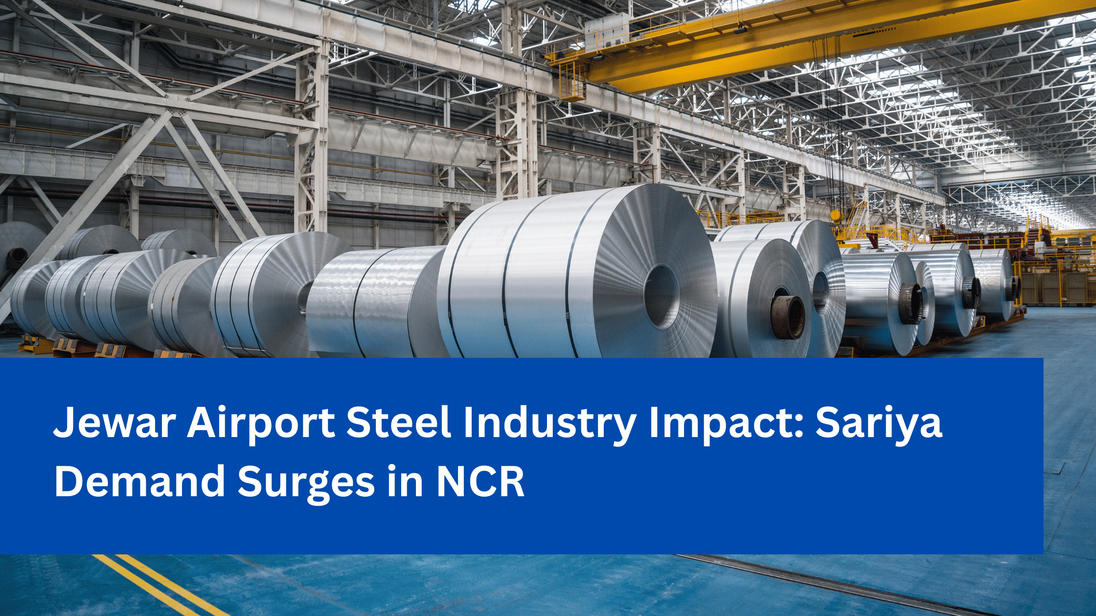 Jewar Airport Steel Industry Impact_ Sariya Demand Surges in NCR