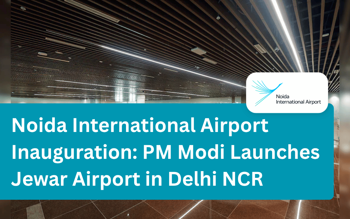 Noida International Airport Inauguration_ PM Modi Launches Jewar Airport in Delhi NCR