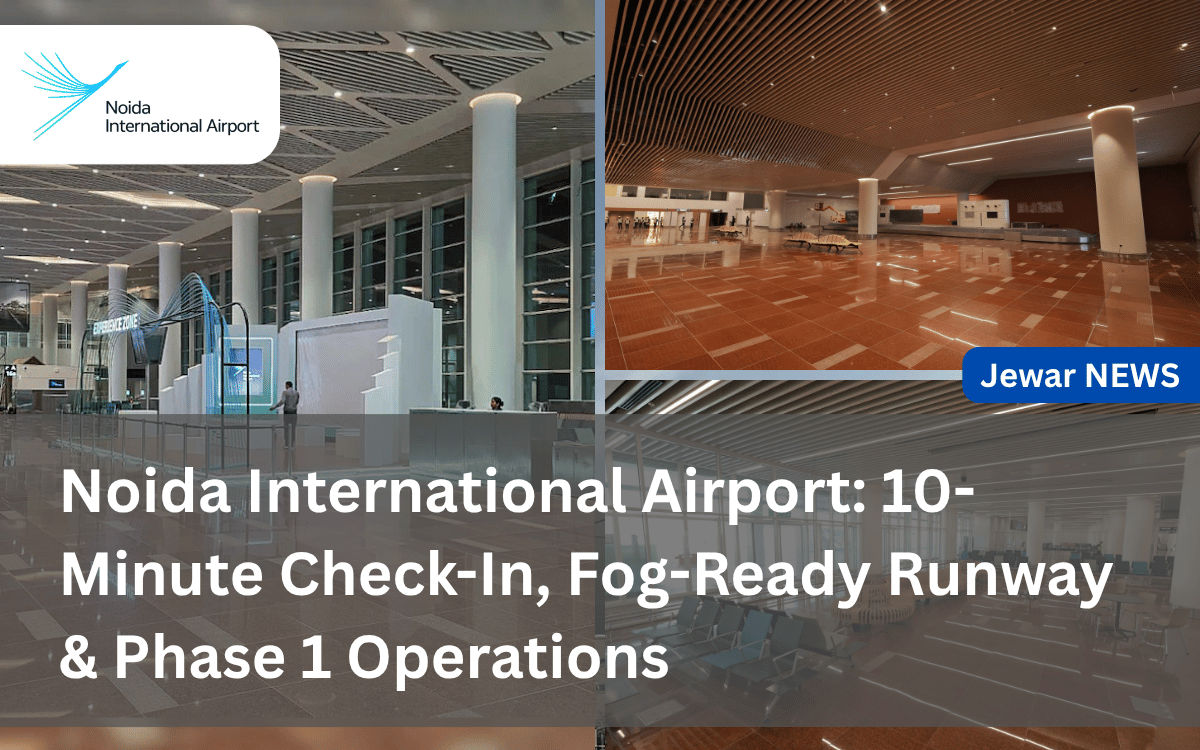 Noida International Airport_ 10-Minute Check-In, Fog-Ready Runway & Phase 1 Operations