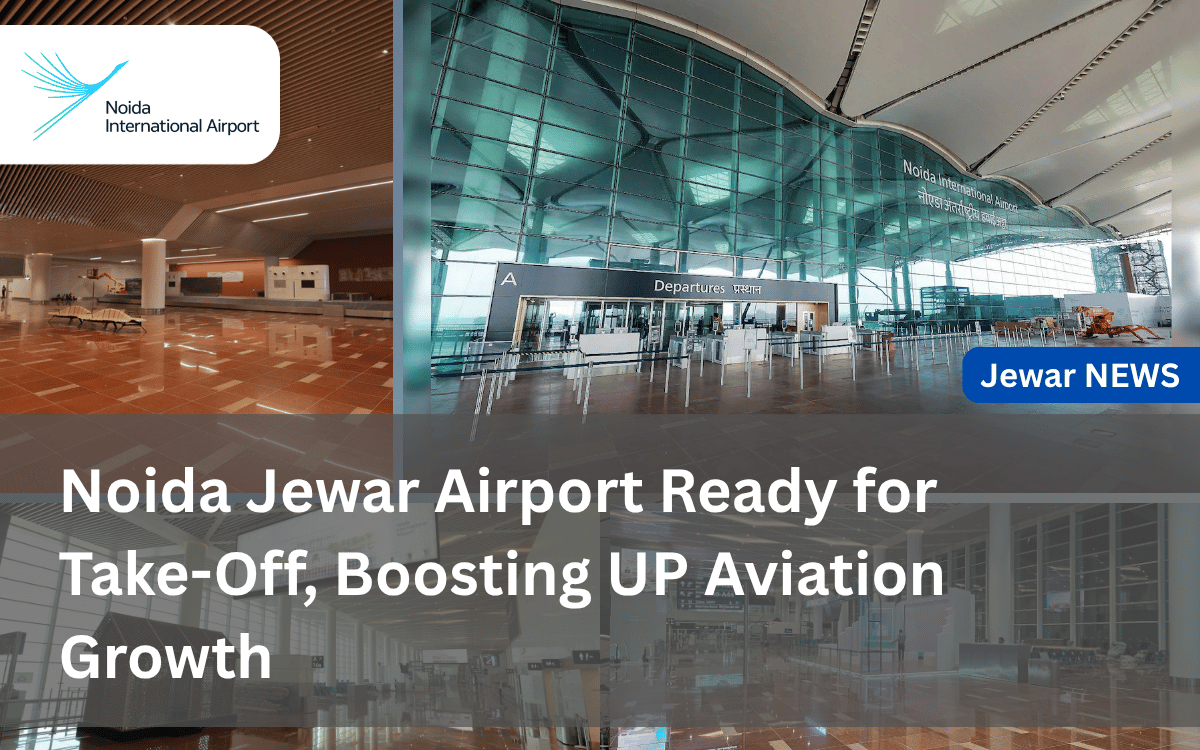 Noida Jewar Airport Ready for Take-Off, Boosting UP Aviation Growth