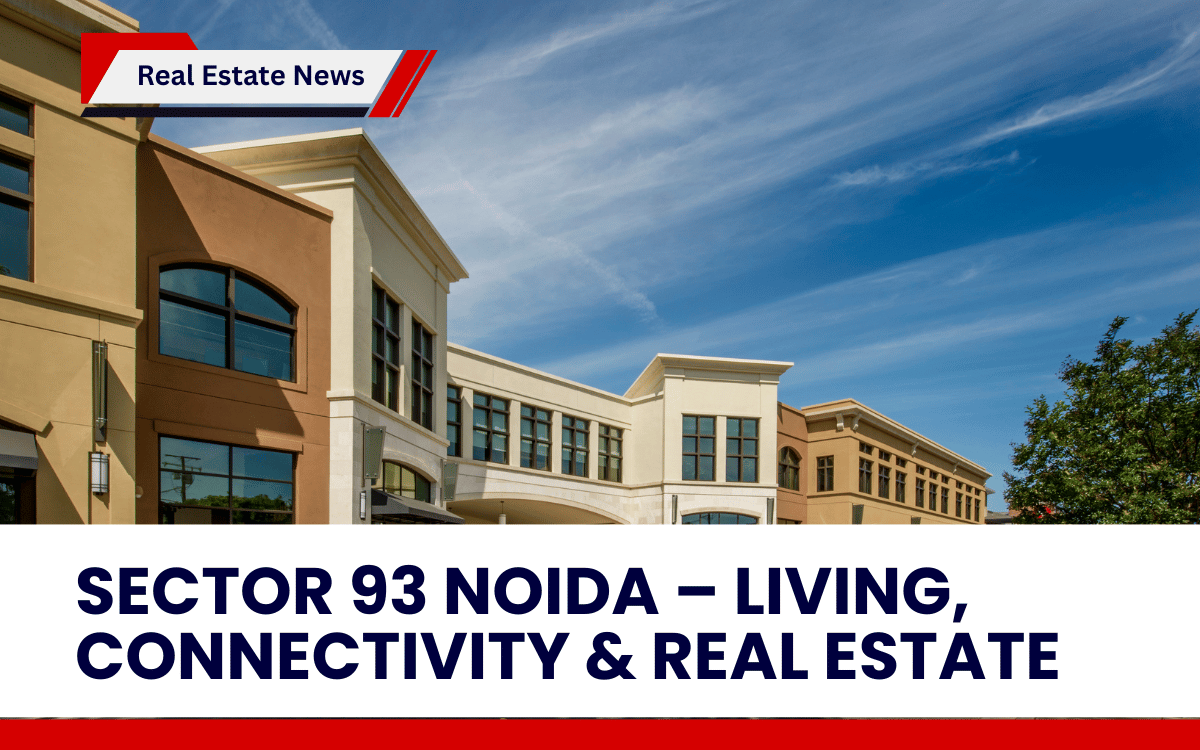 Sector 93 Noida – Living, Connectivity & Real Estate
