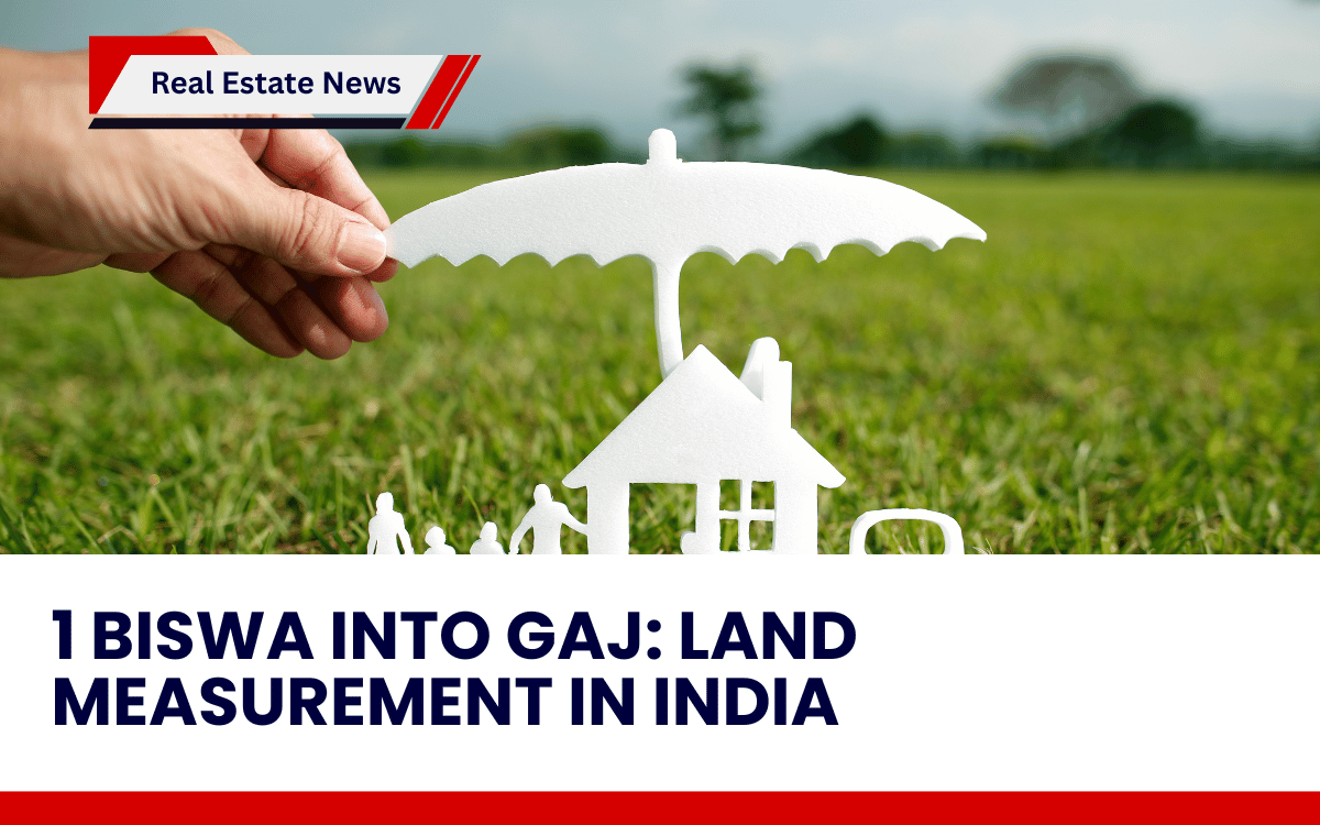 1 Biswa into Gaj: Land Measurement in India